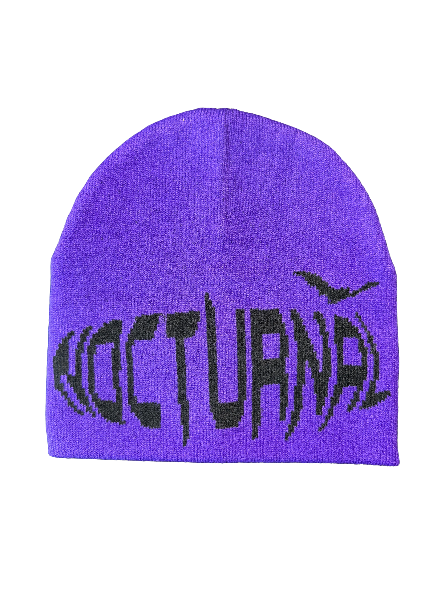 PURPLE NOCTURNAL BEANIE